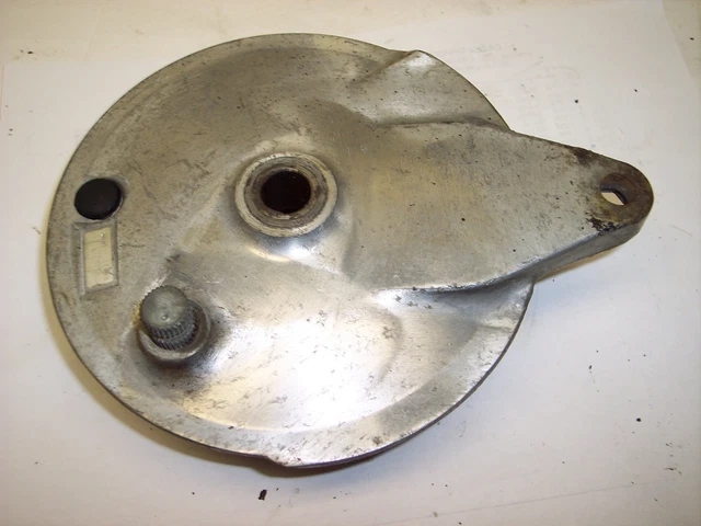 74 76 Yamaha Dt125 Dt 125 100 Yz Rear Brake Plate Drum