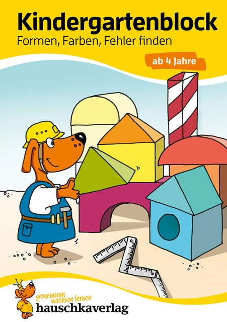 Linda Bayerl; Sabine Dengl / Kindergartenblock - Formen, Farben, Fehler finden a