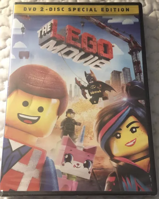 The LEGO Movie (DVD, 2014, 2-Disc Set, Special Edition) BRAND NEW Chris Pratt