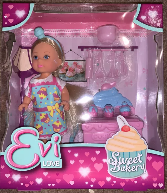 Simba Evi Love Doll - Sweet Bakery Playset - Christmas Birthday Gift, 105733240