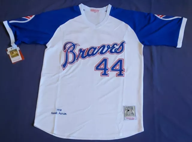 Men's Atlanta Braves 1974 Throwback Jersey - All Stitched - Nebgift