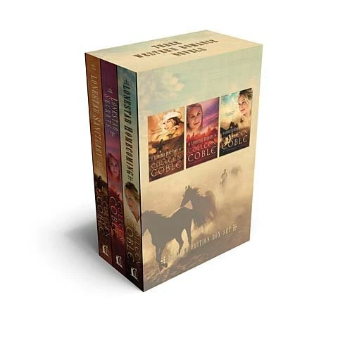 THREE WESTERN ROMANCE NOVELS: LONESTAR SANCTUARY / By Colleen Coble *BRAND NEW*