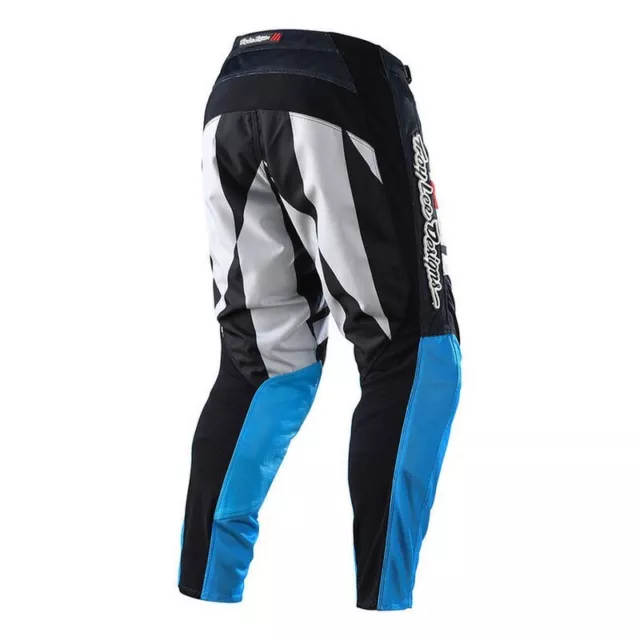 Pantalon moto cross vtt enduro Troy Lee Designs GP Air Warped Bleu T.30 (S) 2