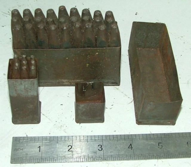 live steam letter number punch model engineer workshop lathe milling motorcycle