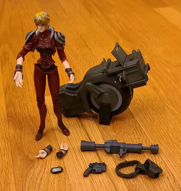 Vampire Hunter D Leila and her Bike 1/10 Anime Action Figure 2001 / Complete