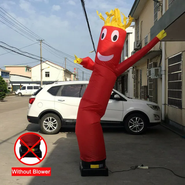 10ft Inflatable Tube Man Dancing Air Puppet Funny Waving Arm Advertising Sign 3M