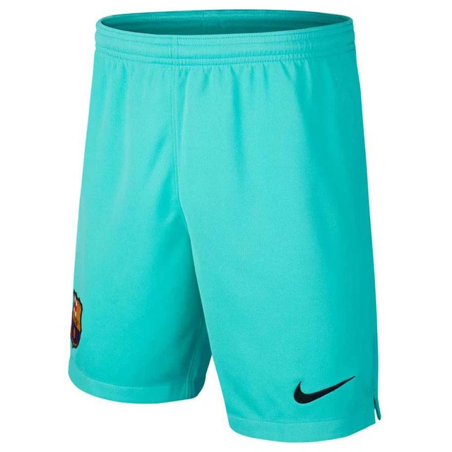 Pantaloncini da calcio per bambini Barcellona (taglia 13-15y) Nike Home Goalkeeper pantaloncini - nuovi