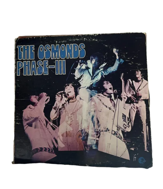 The Osmonds Phase III Vinyl LP album ISE-4796