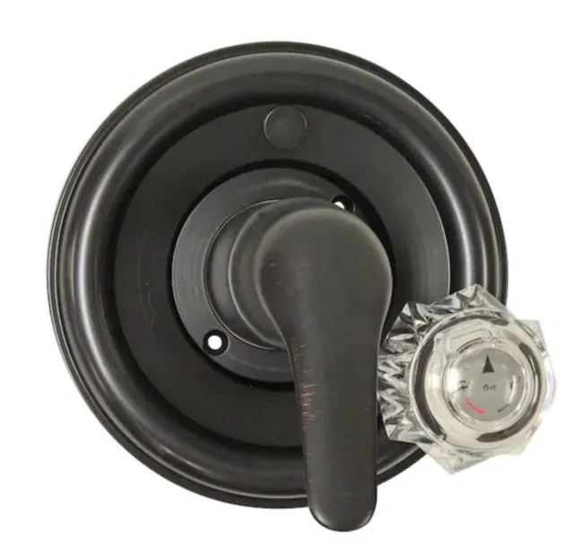 Tub Shower Trim Kit Delta Valve Not Included Oil Rubbed Bronze Single Handle