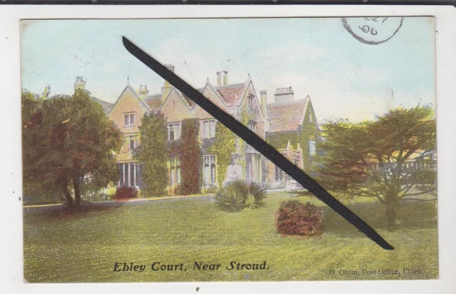 Olpin Postcard ; Ebley Court Near Stroud