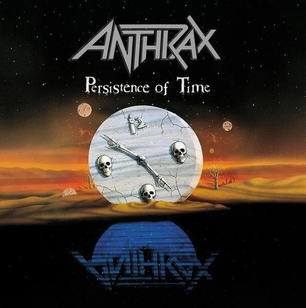 Anthrax - Persistence Of Time - Used Vinyl Record - P2508S