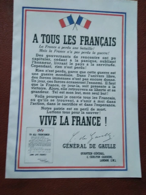 Plaque Métal Décorative "Vive La France" - 30 X 20 Cm, Neuf