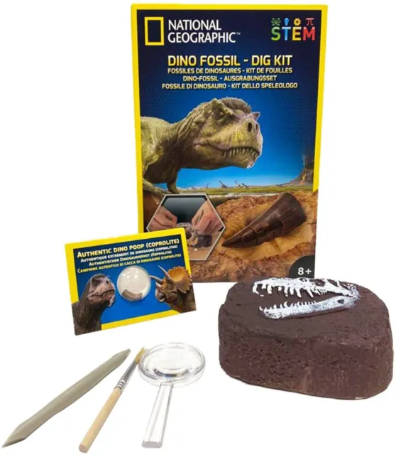 National Geographic Dinosaur Dino Fossil Dig Kit