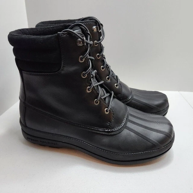 SPERRY COLD BAY black boots mens 12 wide £46.44 PicClick UK
