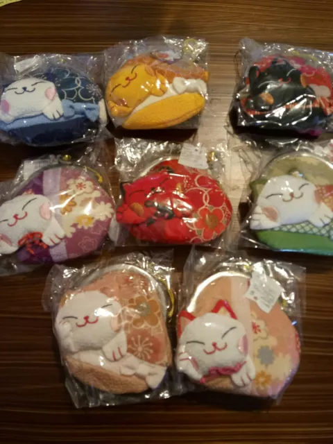 Japanese style cat coin bag