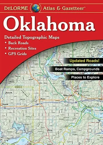 Oklahoma State Atlas & Gazetteer, by DeLorme