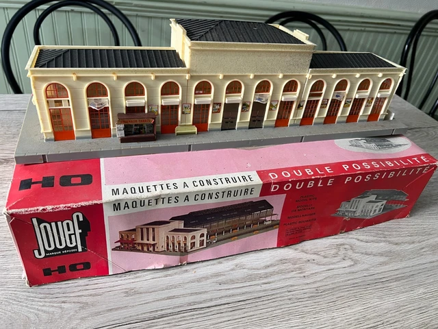 Maquette De Gare Jouef HO - Ancienne - Occasion - Pour Réseau De Train Miniature