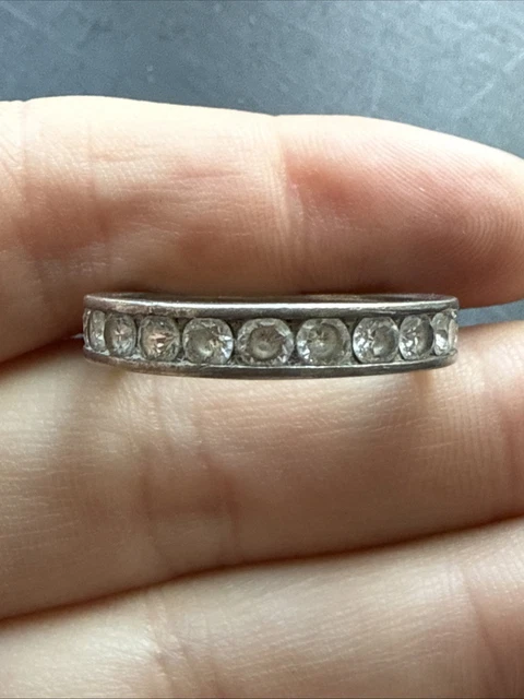 Bague tube texturé en argent 925 - L'Atelier d'Amaya
