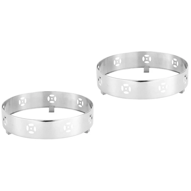 2 Pc Grille De Brûleur De Poêle Pare-brise De Cuisinière À Gaz Porte-bagues M