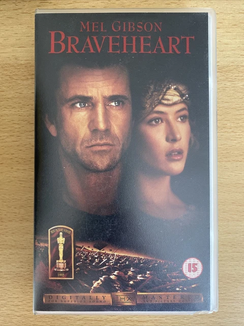 BRAVEHEART MEL GIBSON VHS £0.99 - PicClick UK