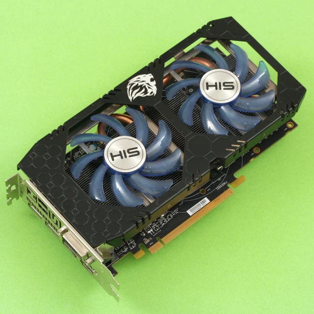 HIS ICEQX2 AMD Radeon RX480 PCIe 4GB GDDR5 DVI DP HDMI Video Graphics