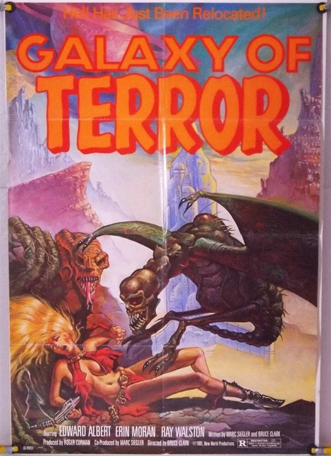 Galaxy Of Terror Original Movie Poster 1981 Erin Moran Edward Albert