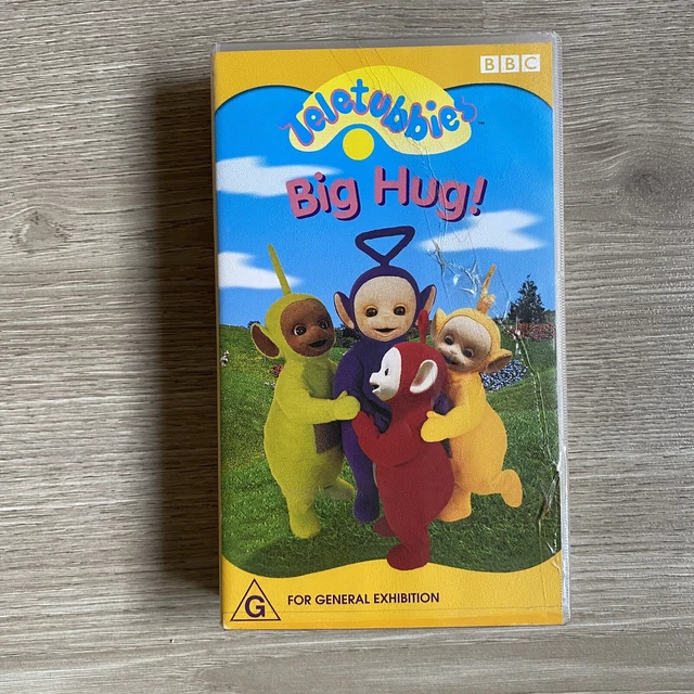 TELETUBBIES BIG HUG VHS Tape 1999 ABC Kids BBC Preschool Tv Series Rare EUR 18,69 PicClick FR
