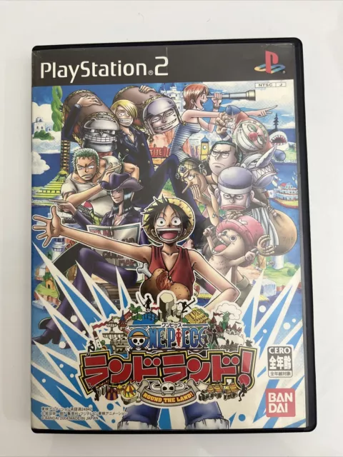 One Piece Round the Land - Sony PlayStation PS2 NTSC-J JAPAN Game