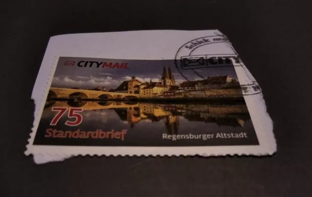 Briefmarken Regensburg Privatpost-City Mail / Regensburg Altstadt