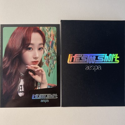 AESPA GISELLE LIFE’S Too Short Official Showcase Synk In La Photocard