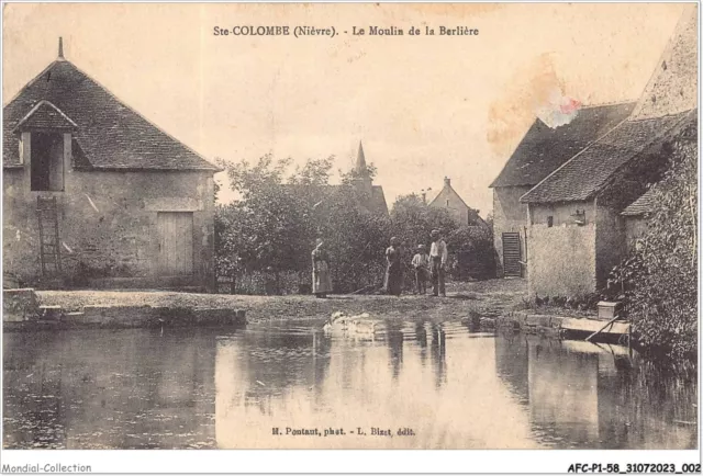 AFCP1-58-0002 - Ste-COLOMBE-nièvre - le moulin de la berlière