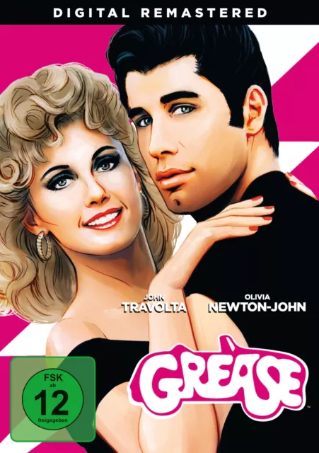 Grease - Remastered (DVD) John Travolta Olivia Newton-John Stockard Channing