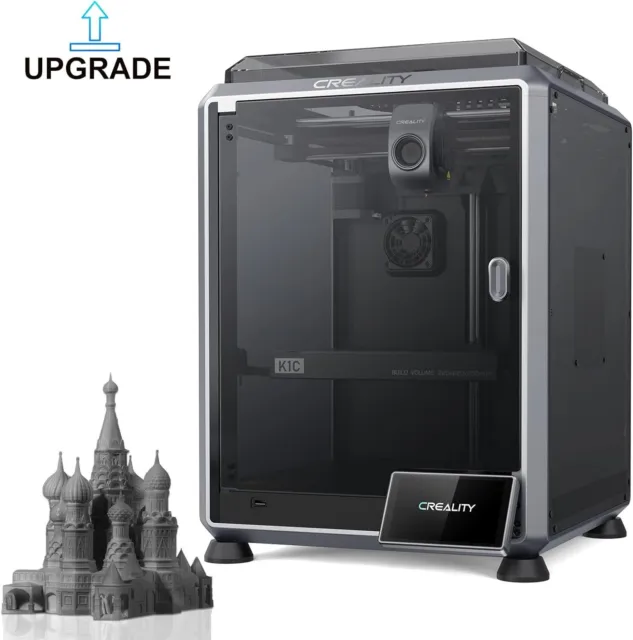 Creality K1C 3D Printer 600mm/s with AI Camera CoreXY Suitable for Carbon Fiber