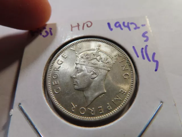 H10 Fiji 1942-S Shilling