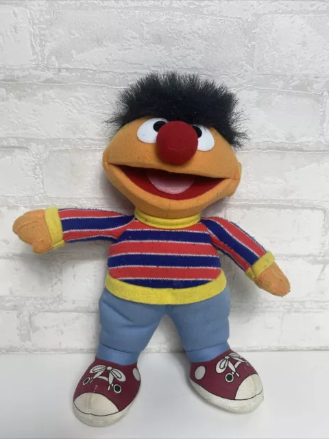 Sesamstraße Ernie Muppet Stofftier Junior Toys AG 2000 Vintage 30cm