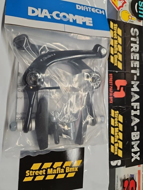 Serie Sterzo DiaTech D-cup Mid School BMX &ndash; Nero, 1-1/8 &ndash; NOS Senza Confezione &ndash; Dia Compe