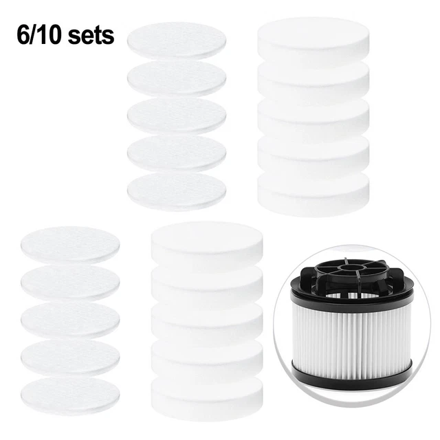 Gdfnmogo Kit filtri per aspirapolvere Whirlwind WR71 U76