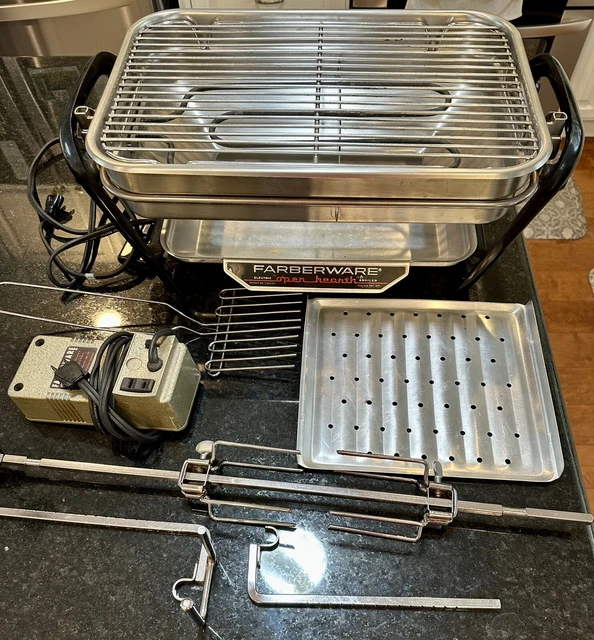 Grille de barbecue pour insert de cheminée à foyer ouvert - Ersho