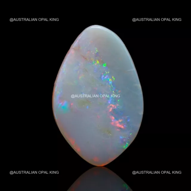 6,85 cts natürlicher australischer Feueropal, loser Edelstein,...