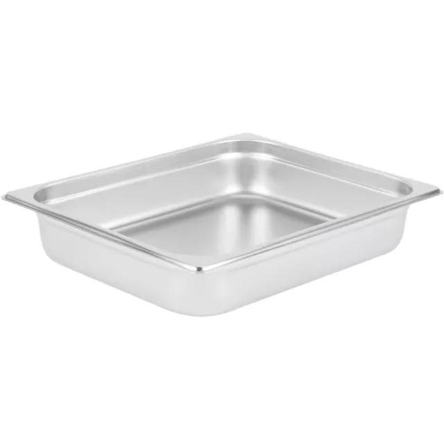 Bain Marie Tray / Steam Pan / Gastronorm 1/2 Size 65mm Deep Stainless Steel