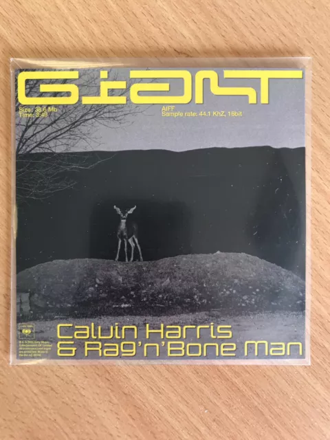 Calvin Harris Ft Rag 'N' Bone Man "Giant" 7 Mix Brazilian New Cd Promo