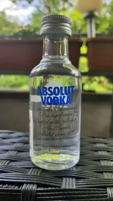 ABSOLUT Vodka   Mini /Miniatur  5cl. / 50ml × 12st.