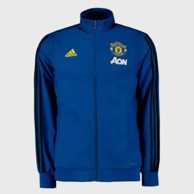 Adidas Men's Fc Manchester United 2019/2020 Jacket Soccer Football Size 2Xl Xxl