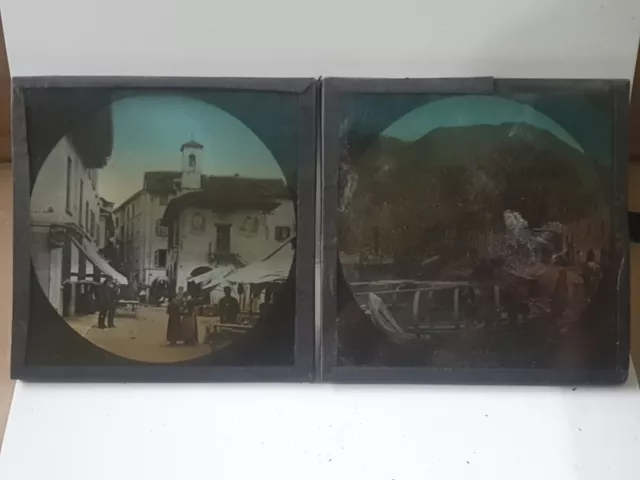 Antique, Glass Lantern Slide, Collection Job Lot of 30 (lot 4) (B24)