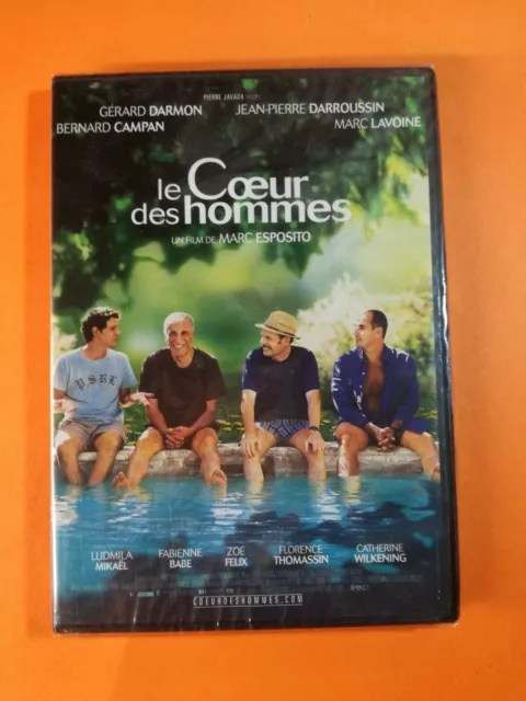 DVD LE COEUR DES HOMMES - Darmon Darroussin Lavoine Campan Blister Yooplay D7
