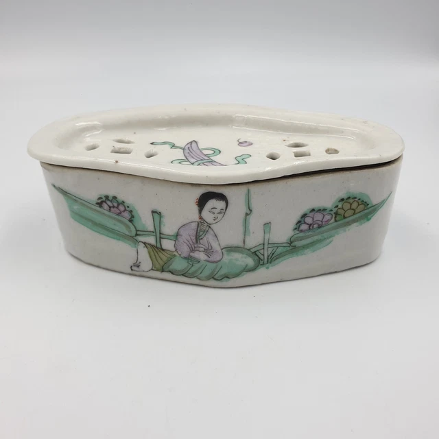 ANCIENNE BOITE À grillons en porcelaine EUR 5,00 - PicClick FR