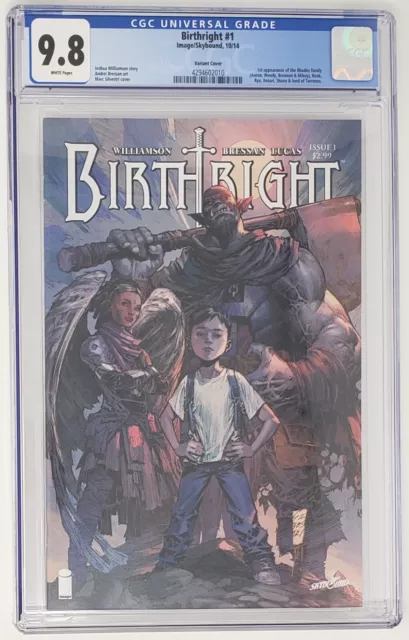 Birthright # 1 CGC 9.8 NM/M (2014) Marc Silvestri Variant Cover