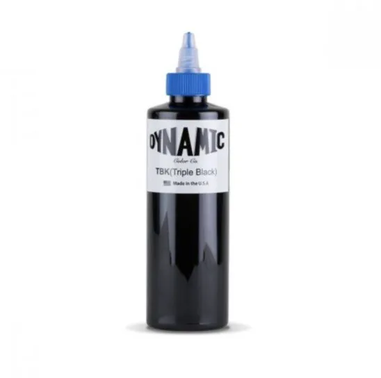 Dynamic Color Triple Black Tattoo Ink - 30ml Bottle - Imported From USA