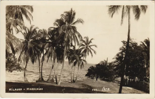 VENEZUELA PC, MIRACLE, MARACAIBO, Vintage REAL PHOTO Postcard (b43525)