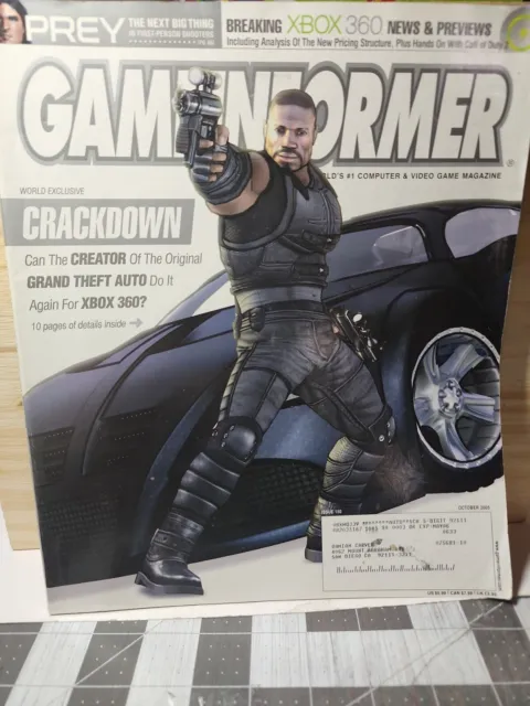 Gameinformer Magazine Crackdown Prey The Next Thing #150 October 2005 020817RH
